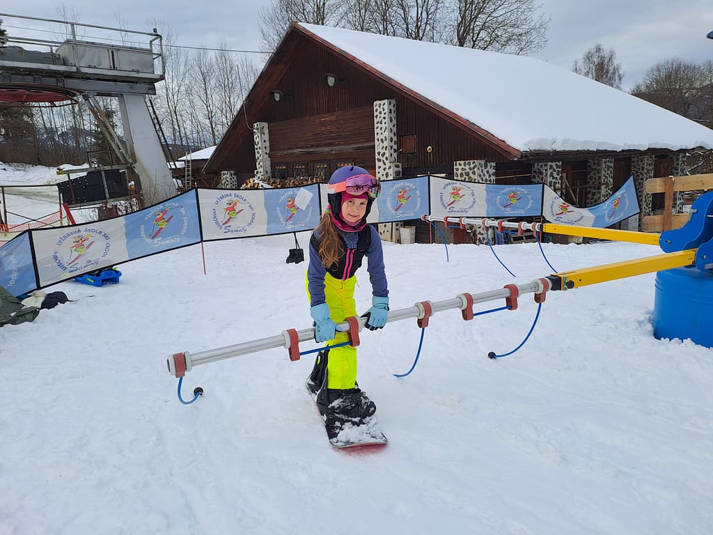 snowboarding