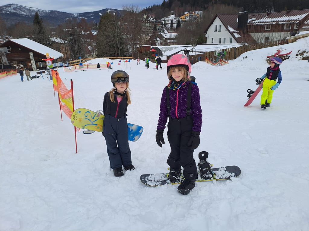 snowboarding