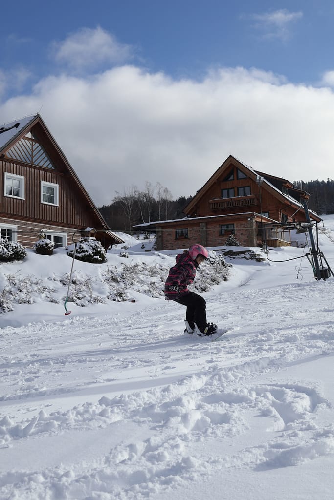 snowboarding